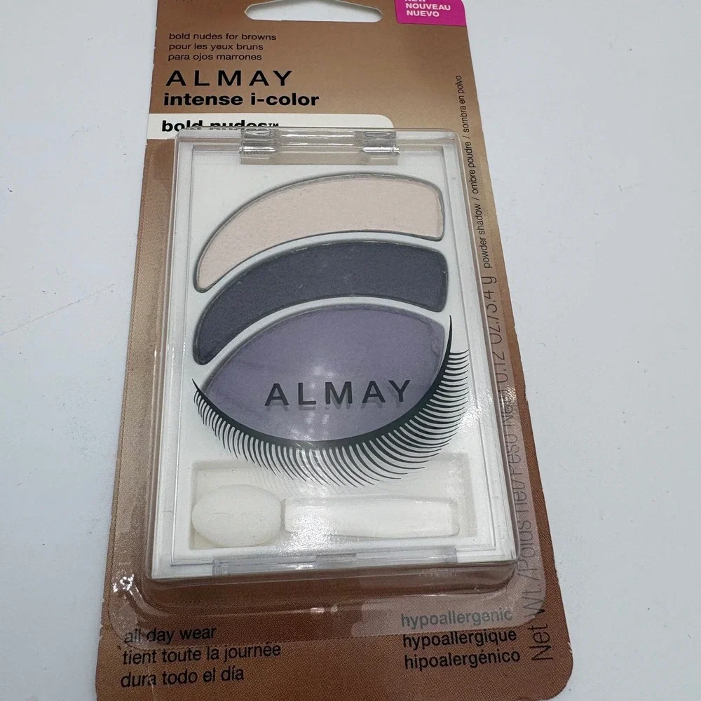 Almay Intense i-color Bold Nudes Eyeshadow Trio 411 for‎ Browns New